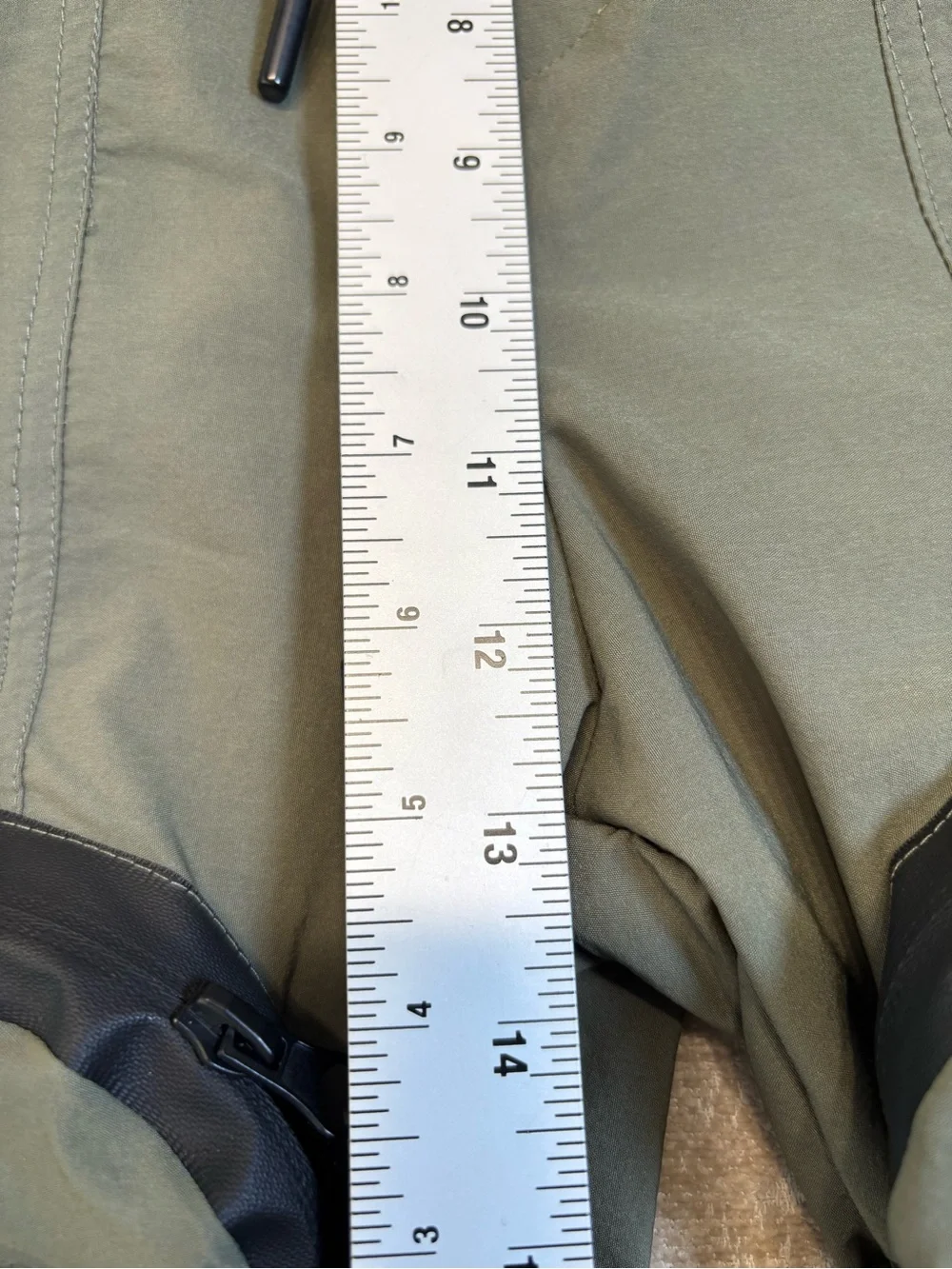 American Stitch Nylon Cargo Pants Olive Green Medium NWT Techwear Gorpcore